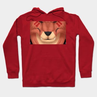 Red XIII Face Mask Design Hoodie